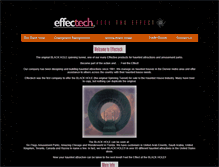 Tablet Screenshot of feeltheeffect.com